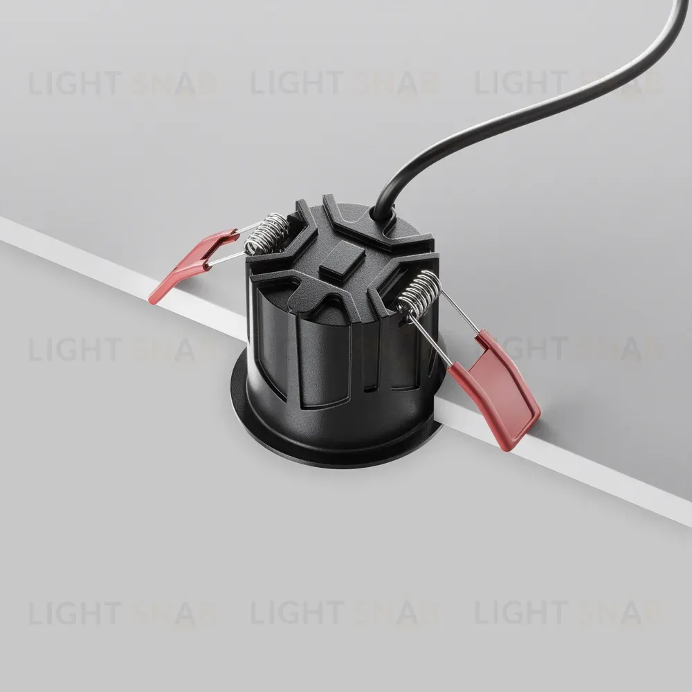 Встраиваемый светильник Maytoni Alfa LED DL043-01-10W3K-RD-B-1 DL043-01-10W3K-RD-B-1