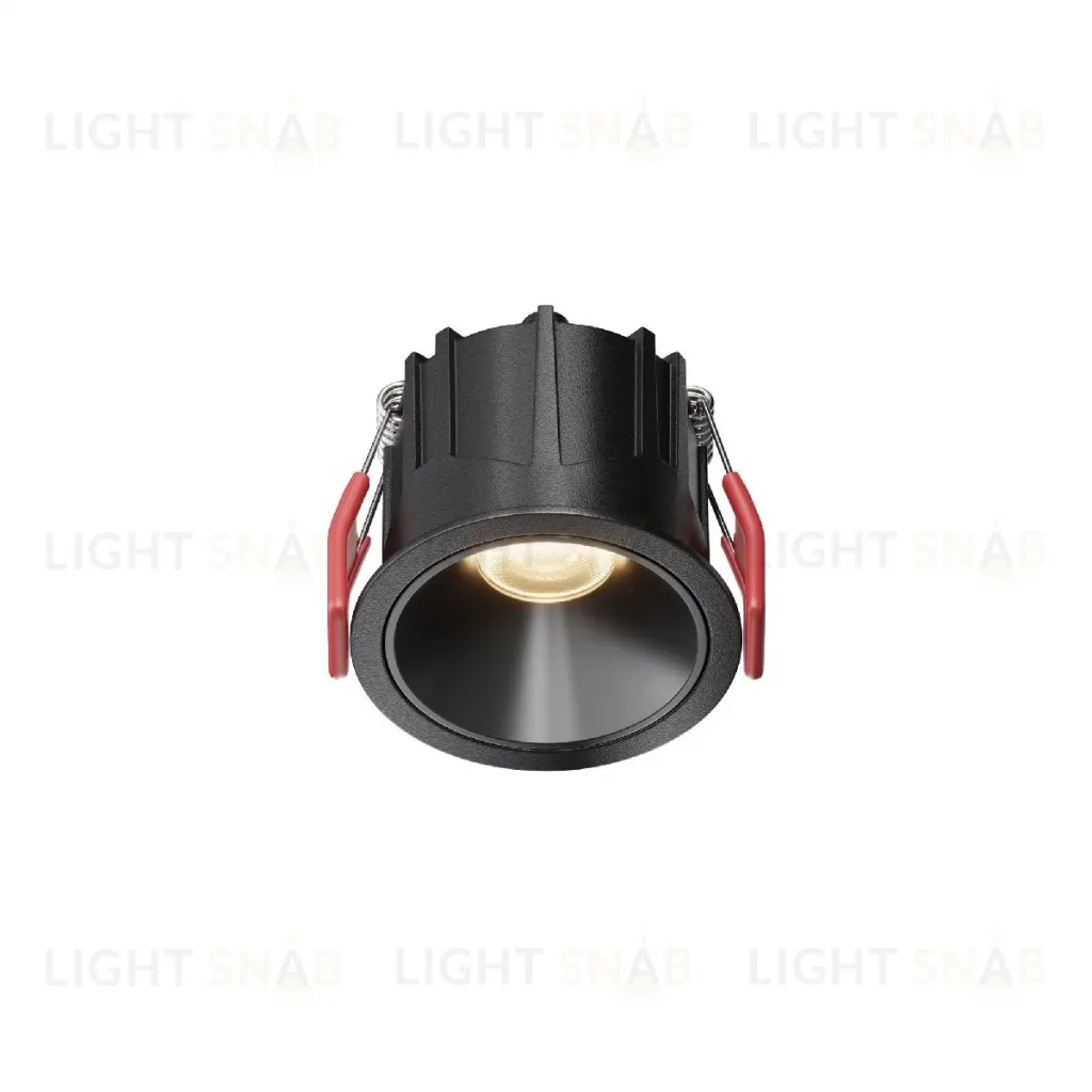 Встраиваемый светильник Maytoni Alfa LED DL043-01-10W3K-RD-B-1 DL043-01-10W3K-RD-B-1