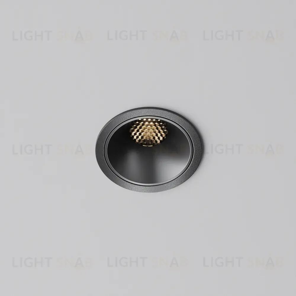 Встраиваемый светильник Maytoni Alfa LED DL043-01-10W3K-RD-B-1 DL043-01-10W3K-RD-B-1