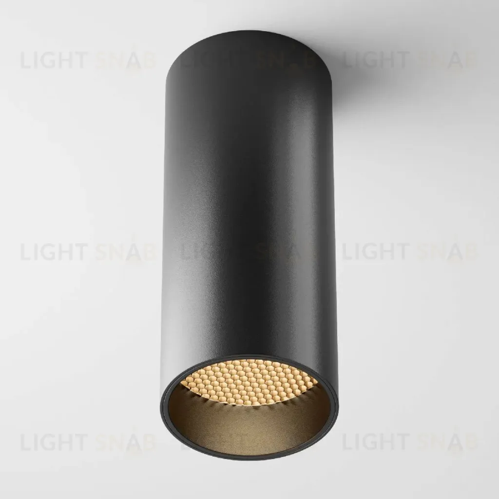 Накладной светильник Maytoni Focus led C056CL-L12B2.7K-W-B C056CL-L12B2.7K-W-B
