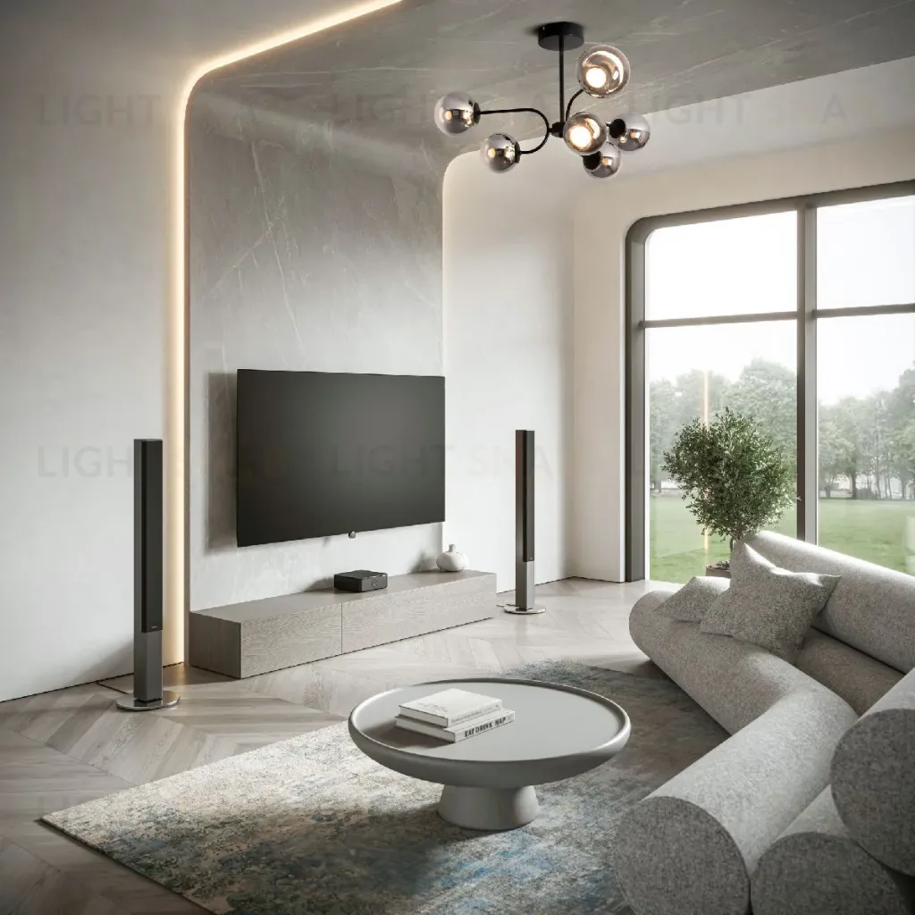 Люстра на штанге Freya Arch FR6178CL-L30B FR6178CL-L30B