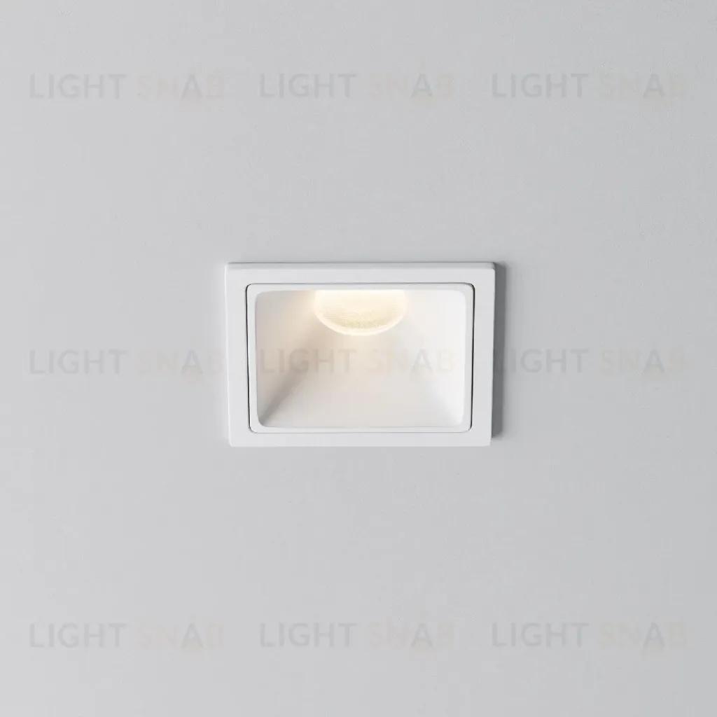 Встраиваемый светильник Maytoni Alfa led DL043-01-10W3K-SQ-W-1 DL043-01-10W3K-SQ-W-1