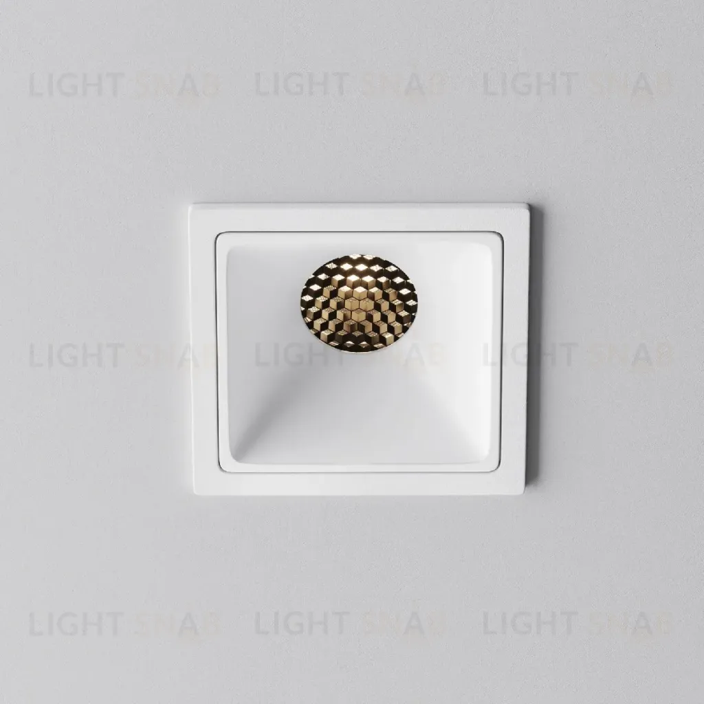 Встраиваемый светильник Maytoni Alfa led DL043-01-10W3K-SQ-W-1 DL043-01-10W3K-SQ-W-1