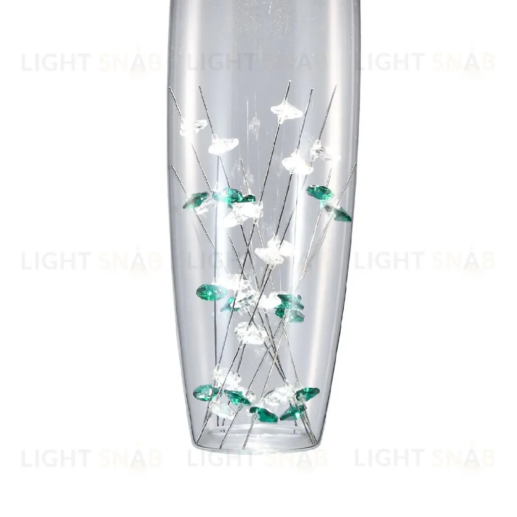 Подвесной светильник Indigo Tesoro 11063/1P Green V000140L V000140L