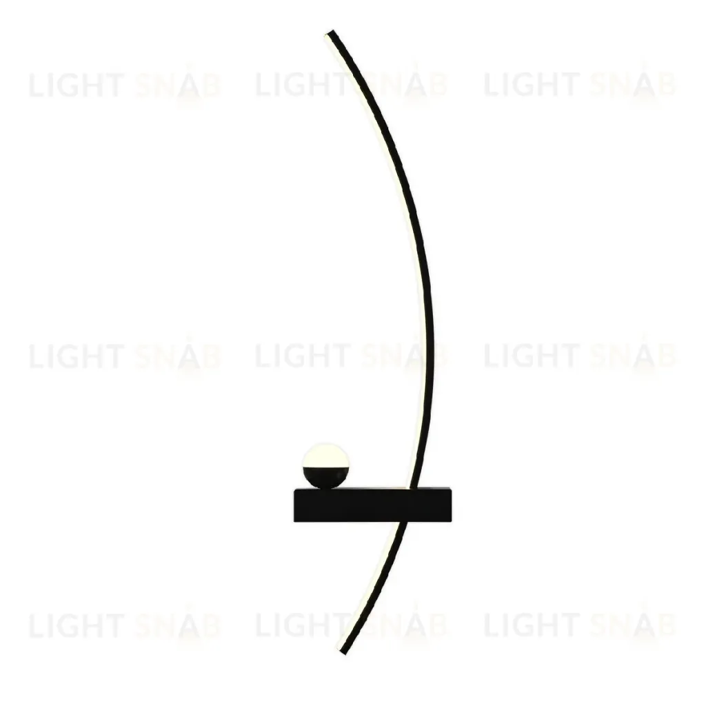 Настенный светильник Escada Ray 10220/2LED Black R 10220/2LED Black R