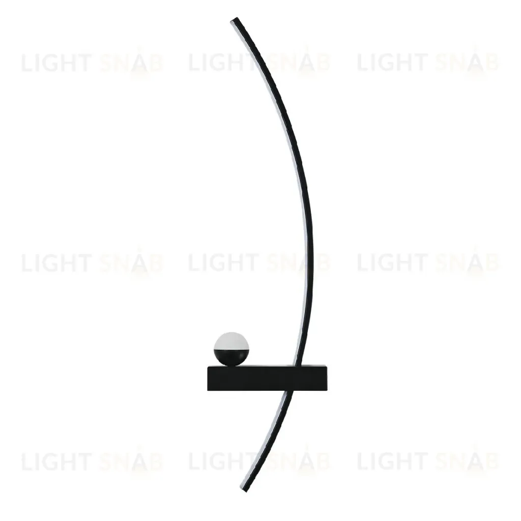 Настенный светильник Escada Ray 10220/2LED Black R 10220/2LED Black R