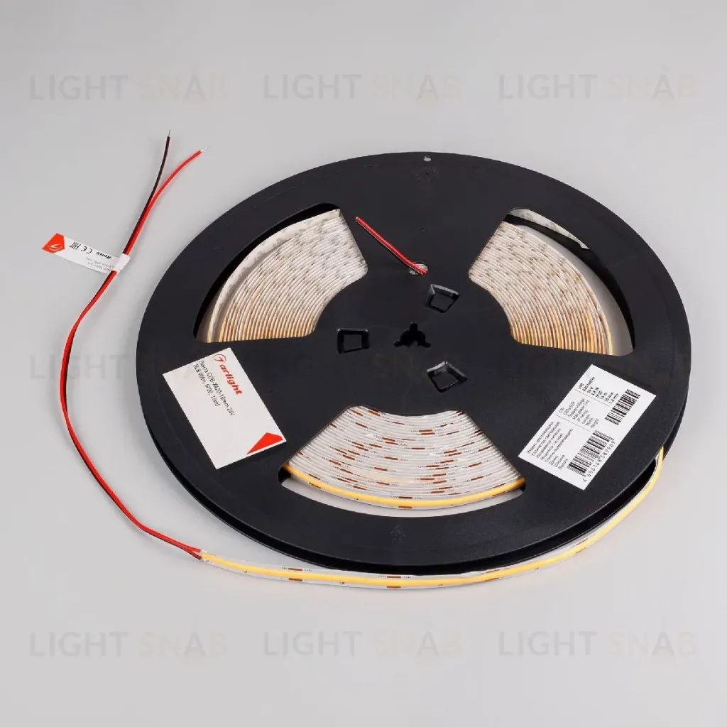 Светодиодная лента Arlight COB-X420-10mm 24V Warm3000 (4.8 W/m, IP20, 15m) 048823 048823