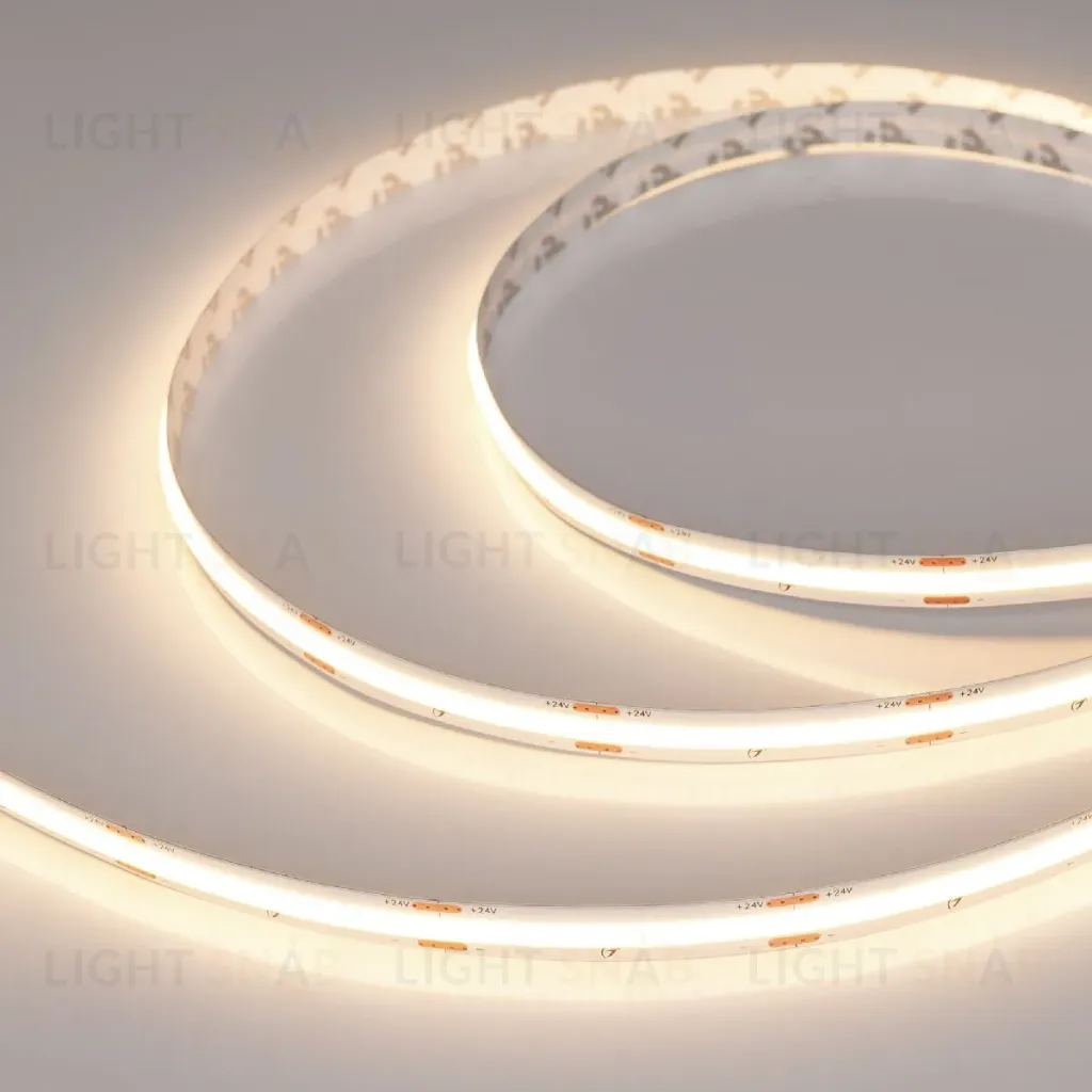 Светодиодная лента Arlight COB-X420-10mm 24V Warm3000 (4.8 W/m, IP20, 15m) 048823 048823