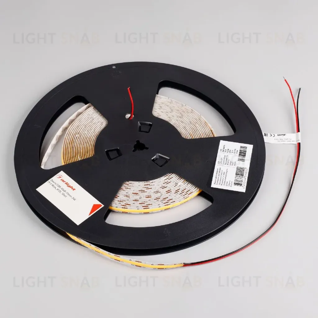 Светодиодная лента Arlight COB-X560-10mm 24V Warm2700 (9.6 W/m, IP20, 10m) 049061 049061