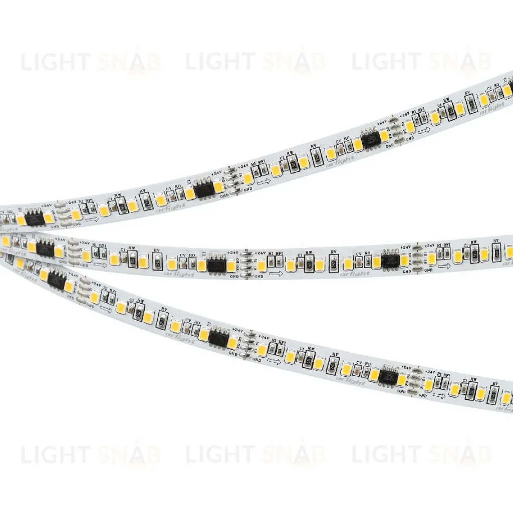 Светодиодная лента Arlight SPI-A120-10mm 24V Day4000-PX6-BPT (11 W/m, IP20, 2835, 5m) 049435 049435