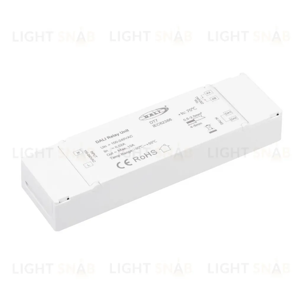 Релейный модуль Arlight SMART-SWITCH-701-72-D2-SUF (230V, 10A, DALI) 046512 046512