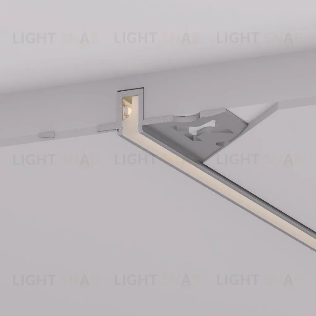 Алюминиевый профиль Arlight LINIA7-FANTOM-2000 ANOD 052377 052377