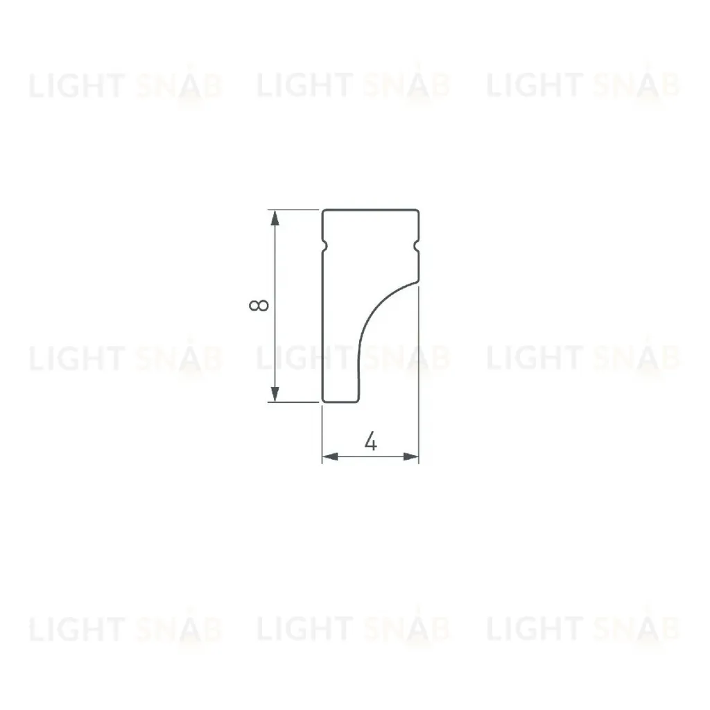 Экран Arlight SOFT-5m SILICONE 052378 052378