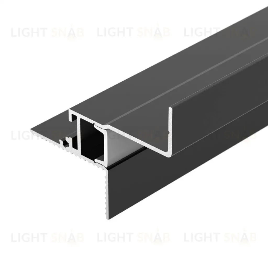 Алюминиевый профиль Arlight СEIL-S12-SHADOW-20-SIDE-3000 ANOD BLACK 052226 052226