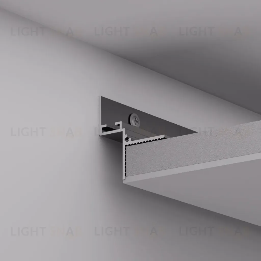 Алюминиевый профиль Arlight СEIL-SHADOW-12-3000 ANOD BLACK 052228 052228