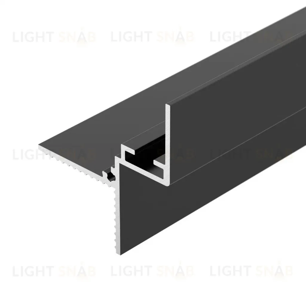 Алюминиевый профиль Arlight СEIL-SHADOW-12-3000 ANOD BLACK 052228 052228