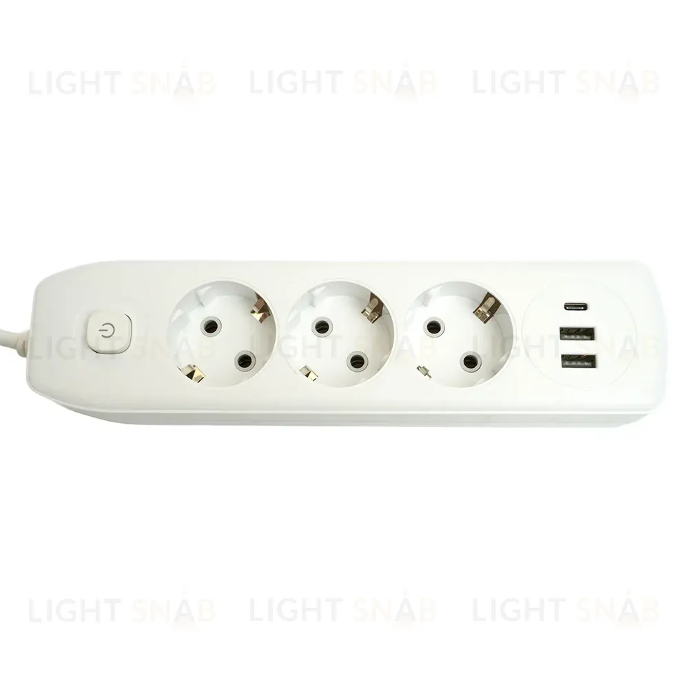 Удлинитель Stekker Home plus HM08-33-02 49970 49970