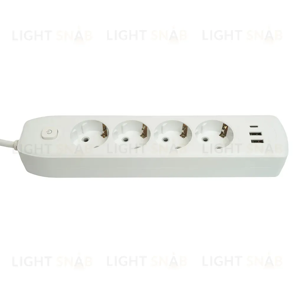 Удлинитель Stekker Home plus HM08-43-02 49978 49978
