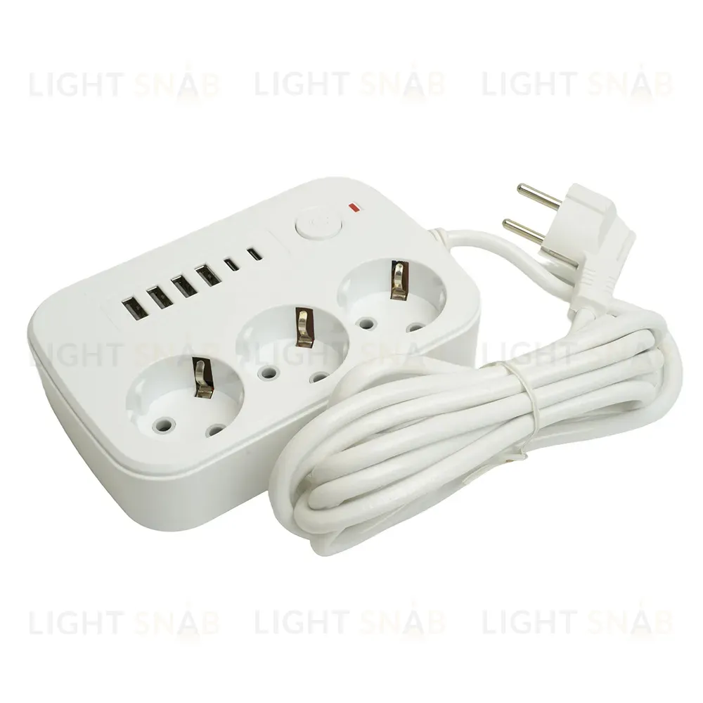 Удлинитель Stekker Home plus HM09-36-02 49979 49979