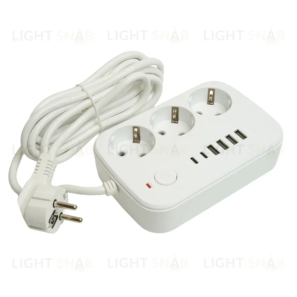 Удлинитель Stekker Home plus HM09-36-02 49979 49979