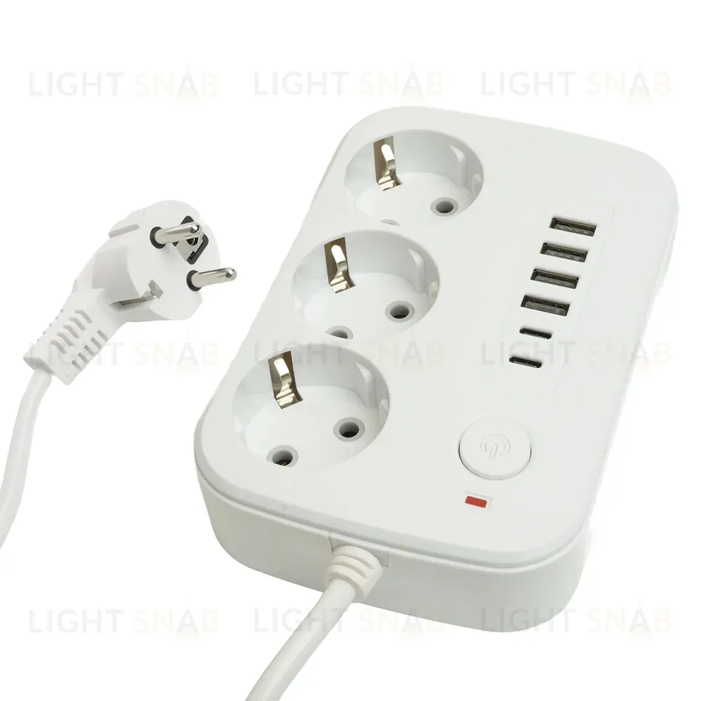Удлинитель Stekker Home plus HM09-36-02 49979 49979