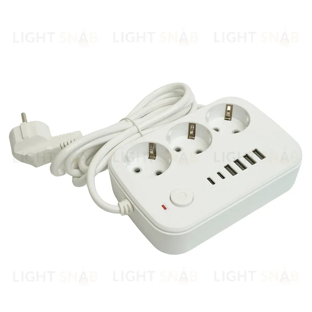 Удлинитель Stekker Home plus HM09-36-02 49972 49972