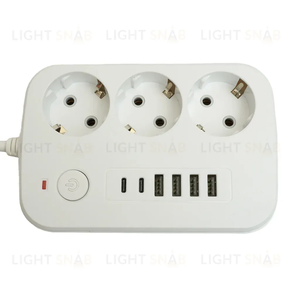 Удлинитель Stekker Home plus HM09-36-02 49972 49972