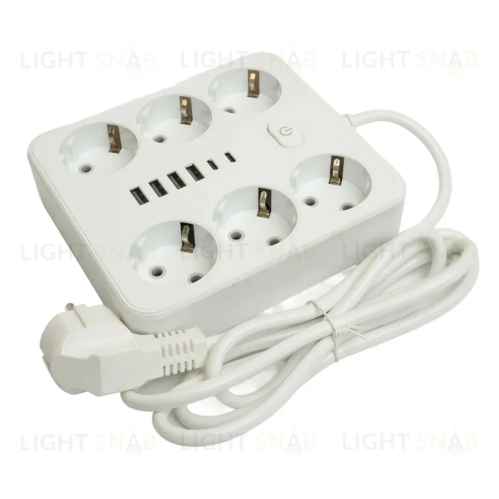 Удлинитель Stekker Home plus HM09-66-02 49975 49975