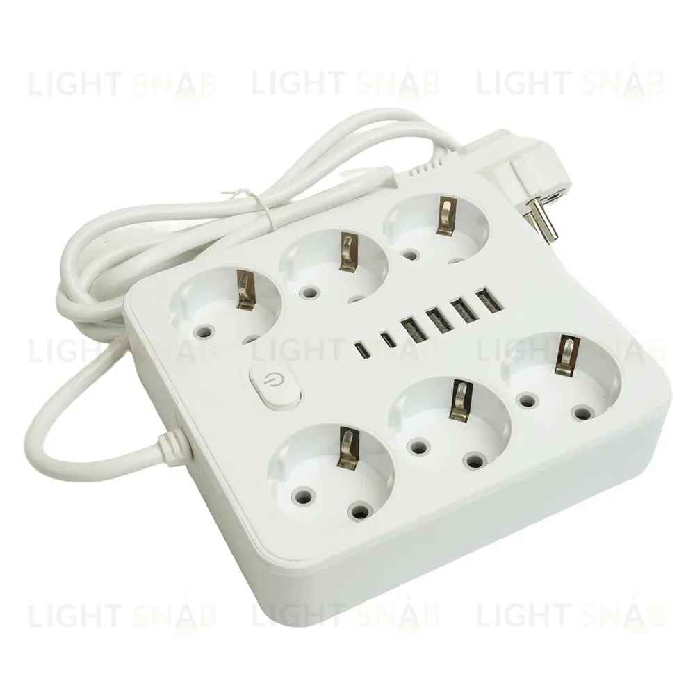 Удлинитель Stekker Home plus HM09-66-02 49975 49975