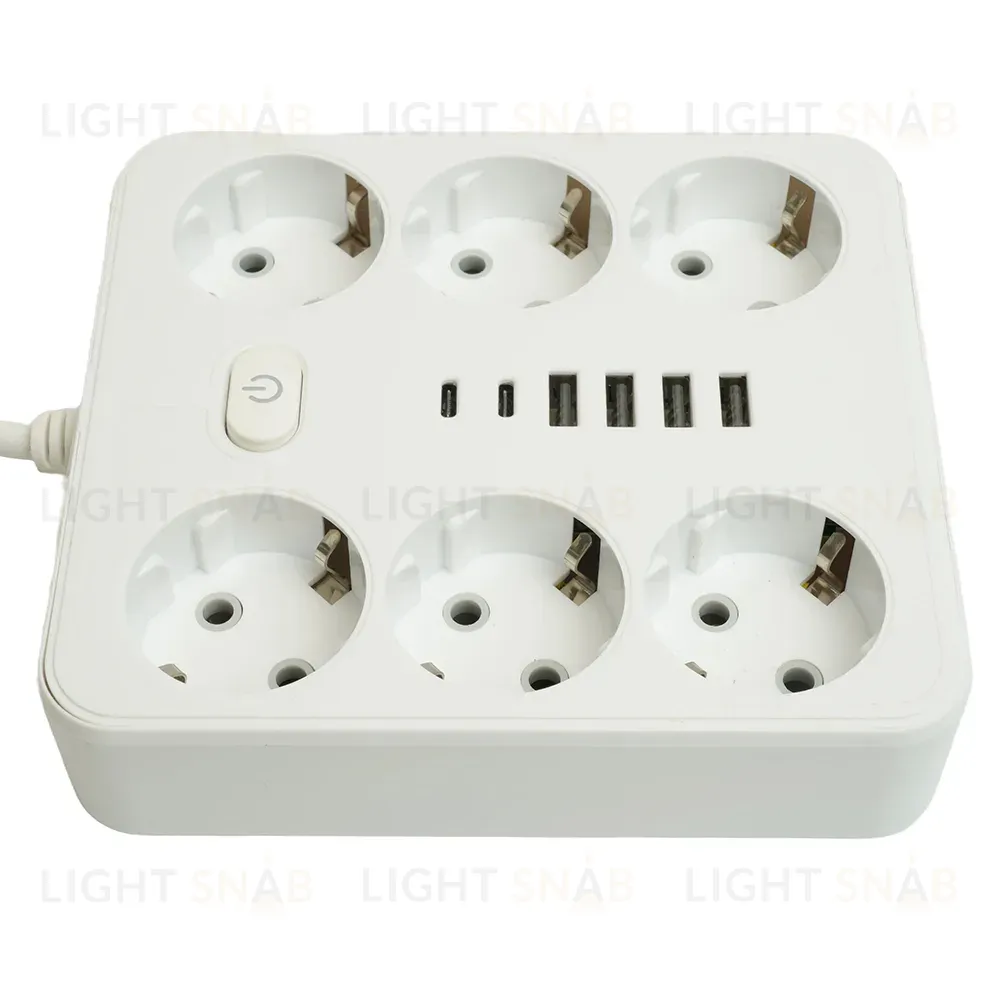 Удлинитель Stekker Home plus HM09-66-02 49982 49982