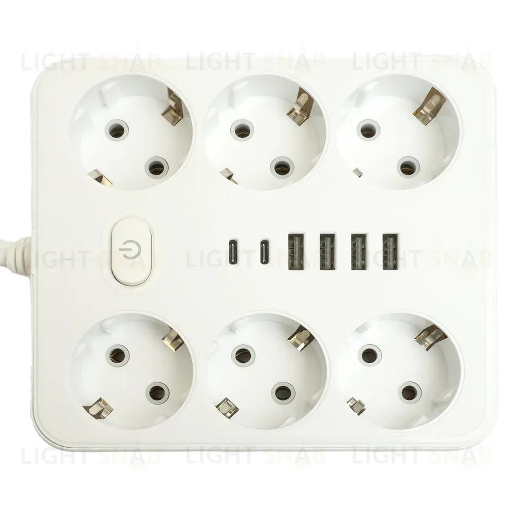 Удлинитель Stekker Home plus HM09-66-02 49982 49982
