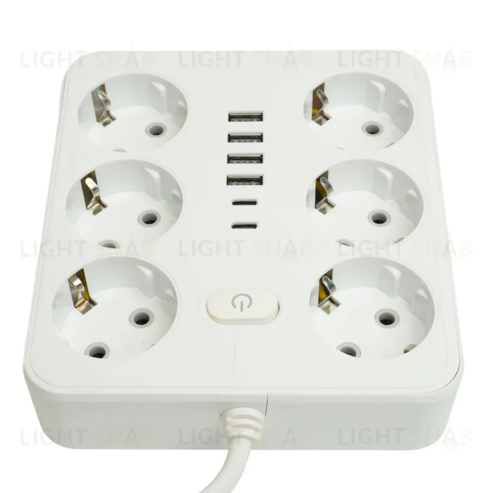 Удлинитель Stekker Home plus HM09-66-02 49982 49982