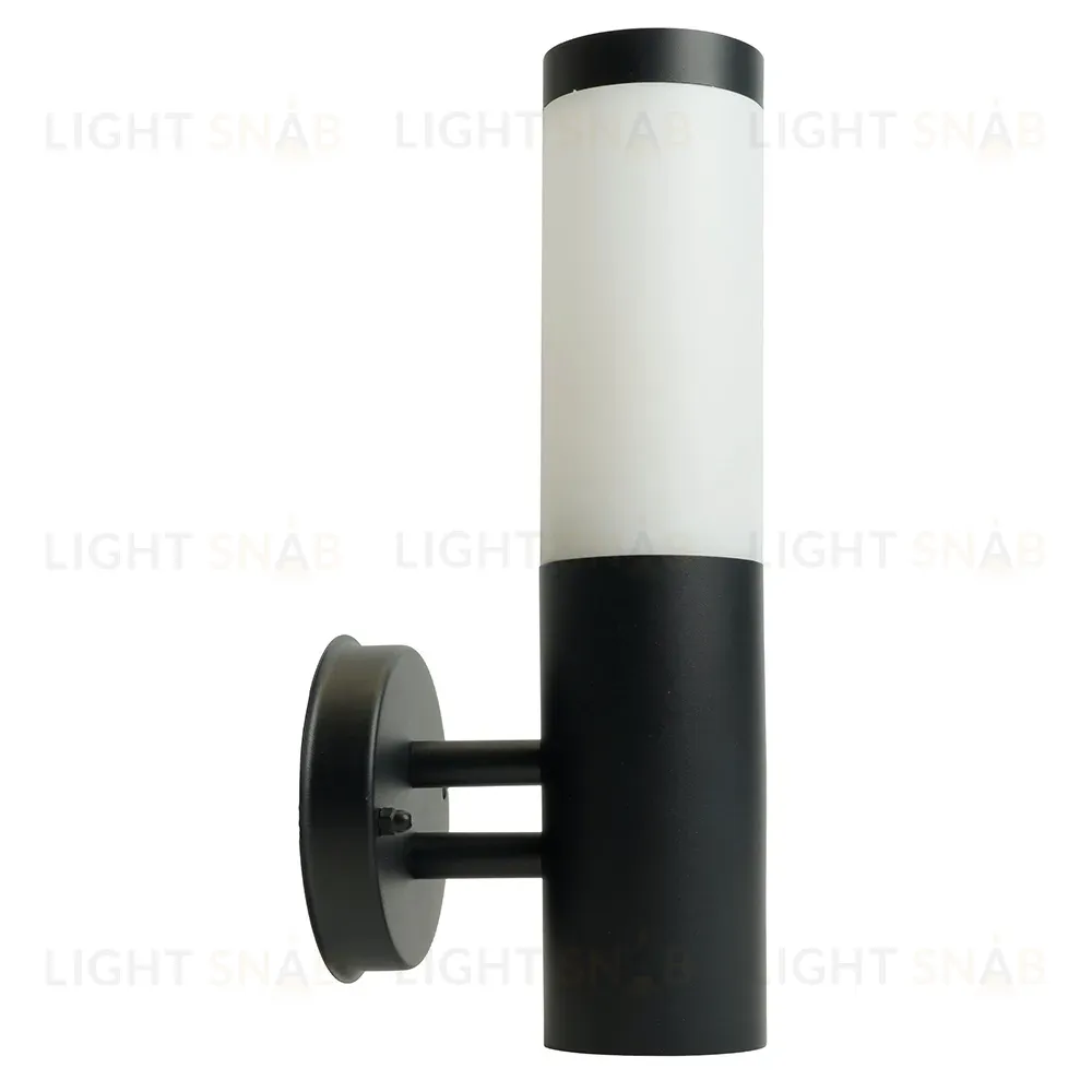 Уличный настенный светильник Feron Техно DH041-B RAL color 9005 51522 51522