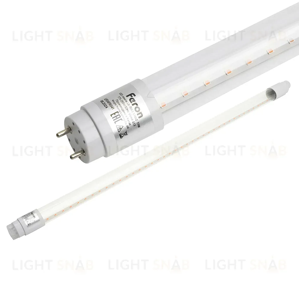 Лампа светодиодная для растений Feron LB-7063 G13 11W красно-синий 51662 51662