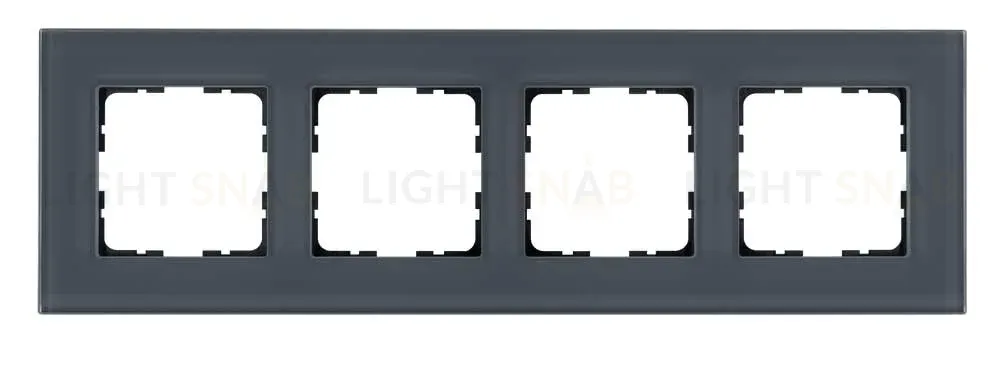 Рамка 4-постовая, стекло Маренго Jasmart G-Glass G1004GC G1004GC
