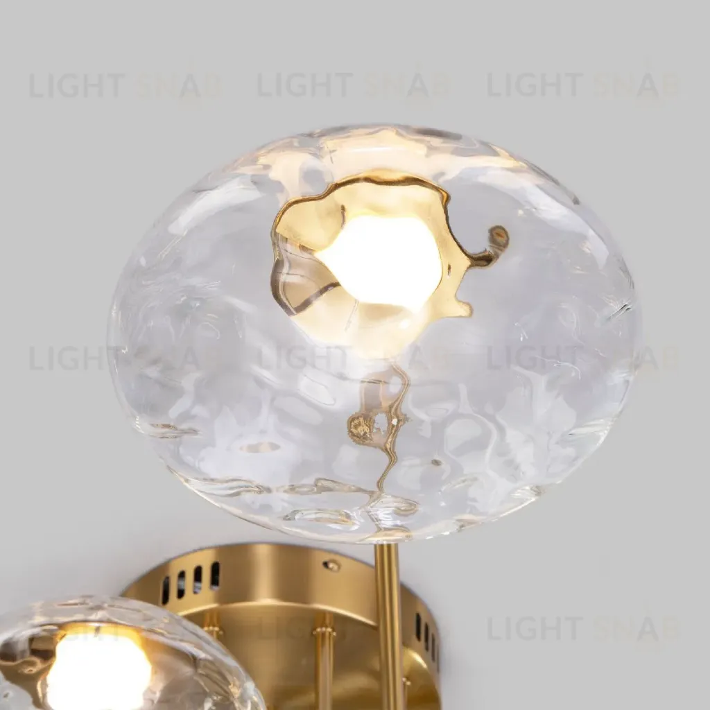 Потолочная люстра Eurosvet Ripple 50389 LED латунь a069026 50389 LED латунь