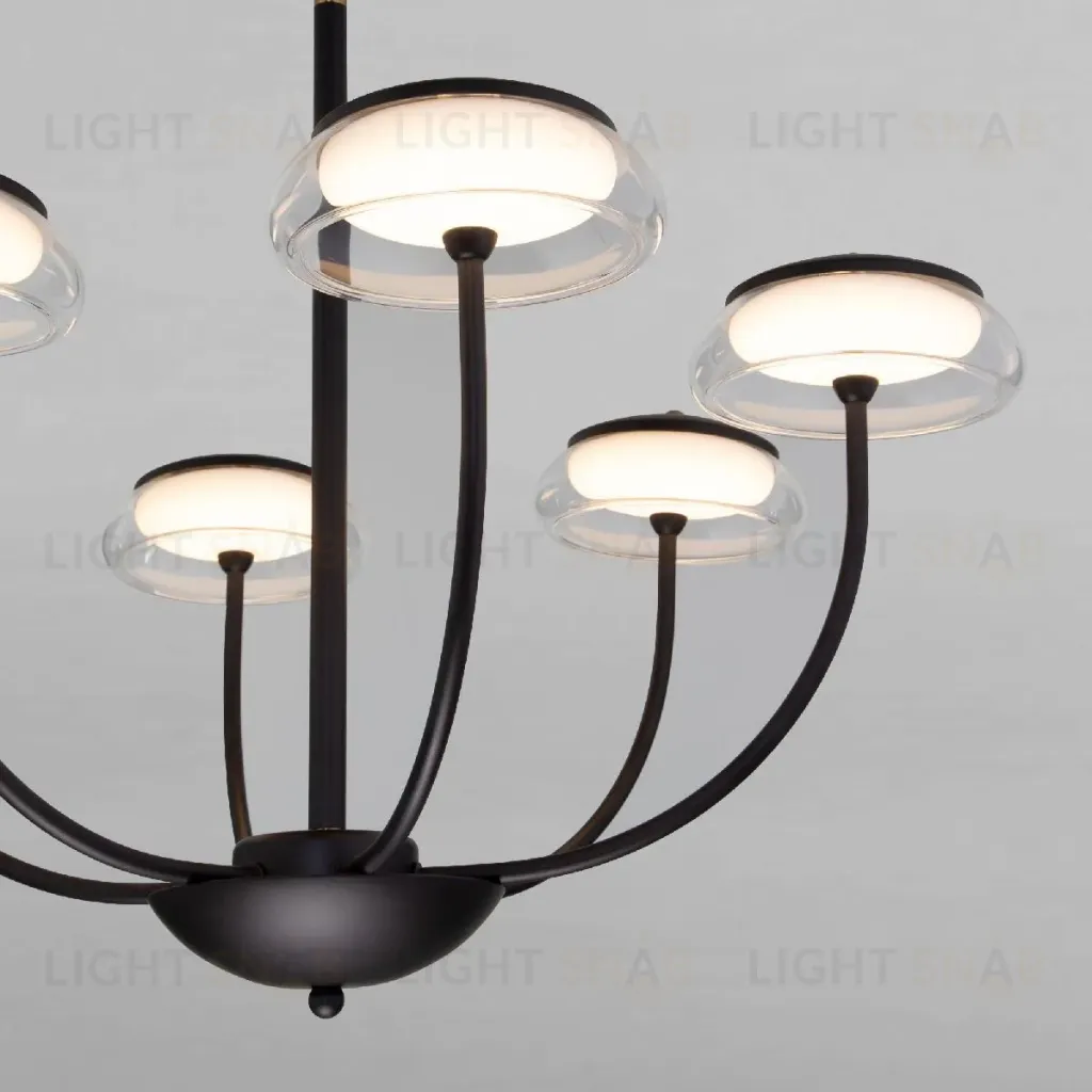 Люстра на штанге Eurosvet Fungo 50388 LED черный a068861 50388 LED черный
