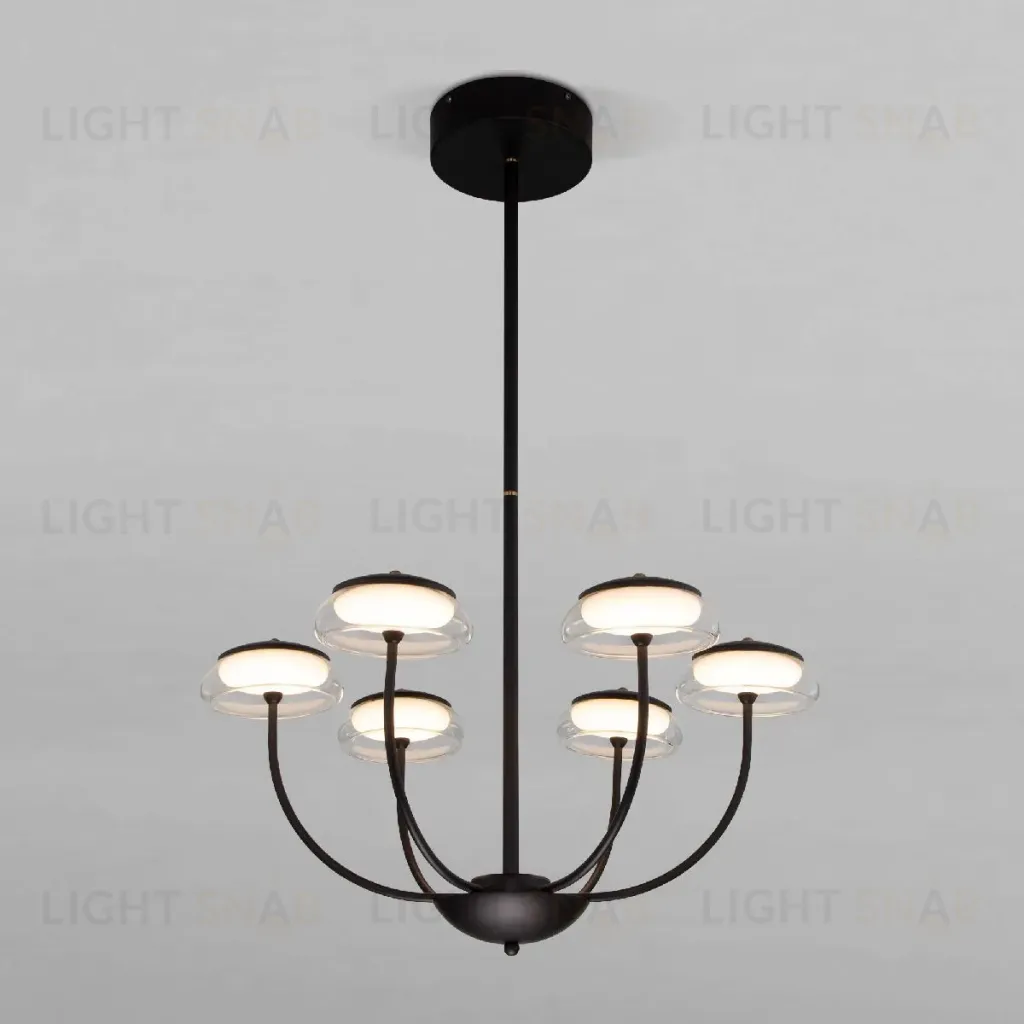 Люстра на штанге Eurosvet Fungo 50388 LED черный a068861 50388 LED черный