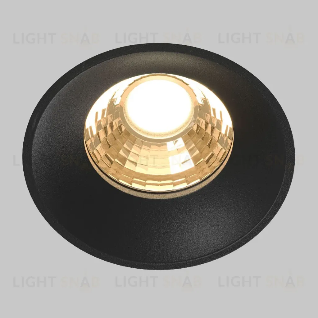 Встраиваемый светильник Maytoni Round DL058-12W2.7K-TRS-B DL058-12W2.7K-TRS-B