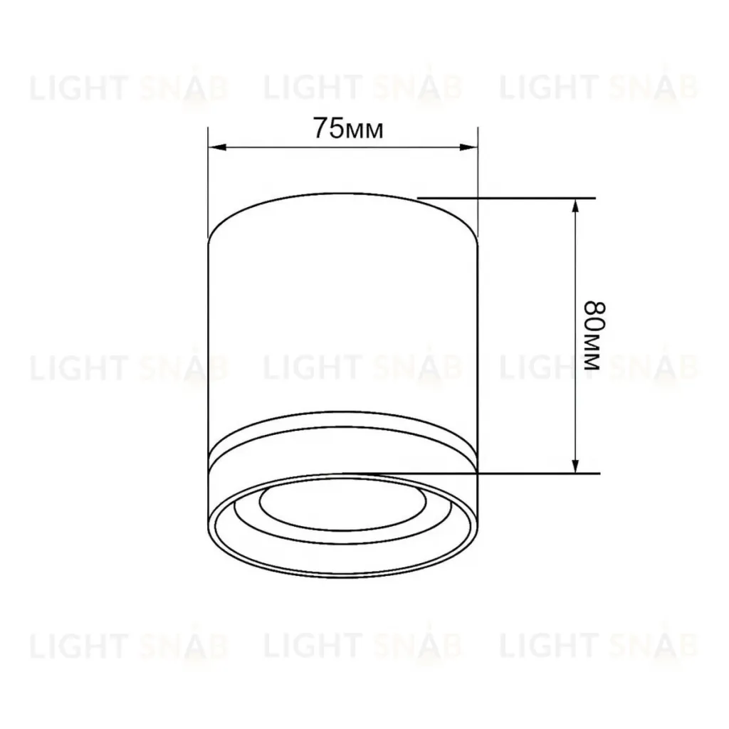 Накладной светильник Wertmark Altair WTA.O08.607.30.07 WTA.O08.607.30.07