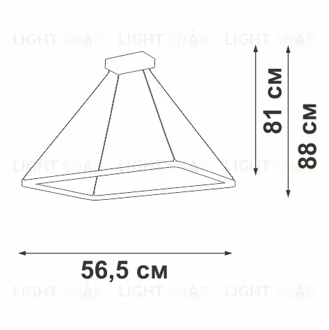 Подвесной светильник Vitaluce V2705-1/1S V2705-1/1S