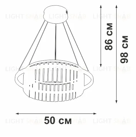 Подвесная люстра Vitaluce V54010-0/1S V54010-0/1S