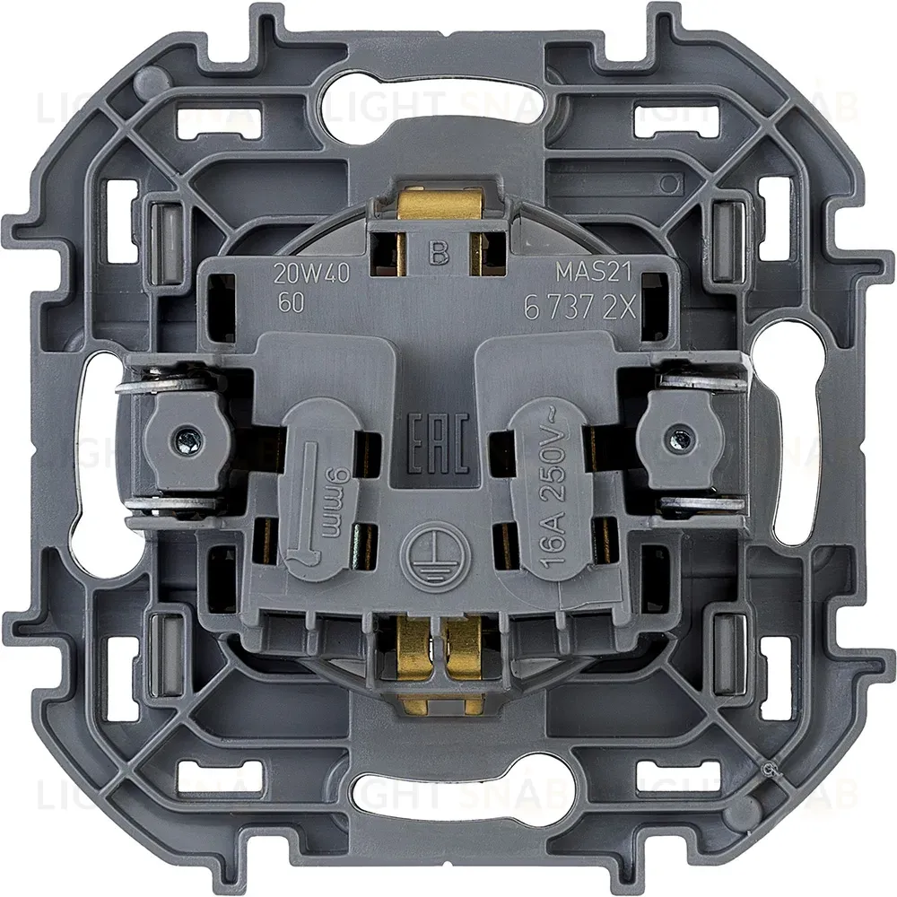 Розетка с/з Legrand Inspiria 673722 673722