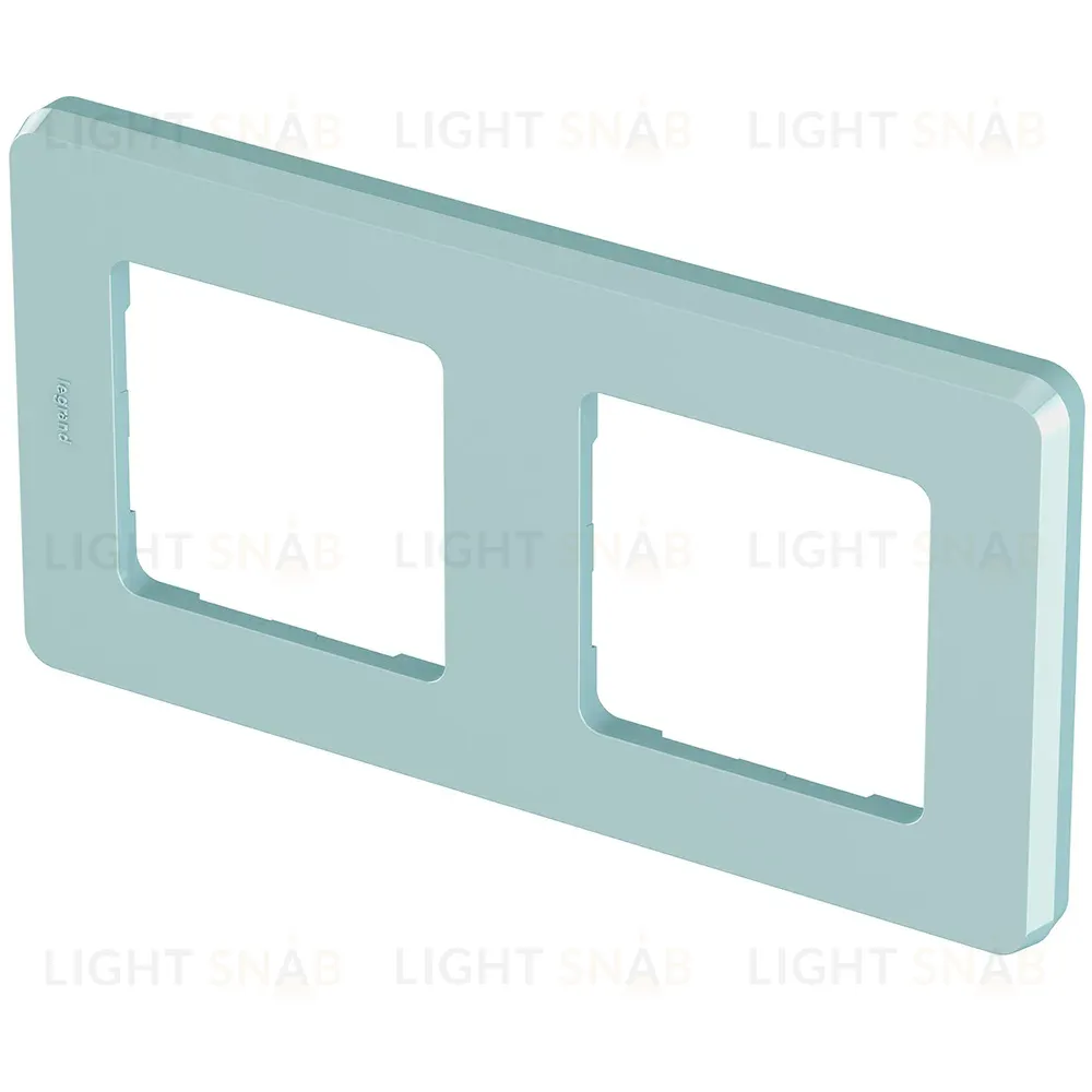 Рамка двухместная Legrand Inspiria 673945 673945