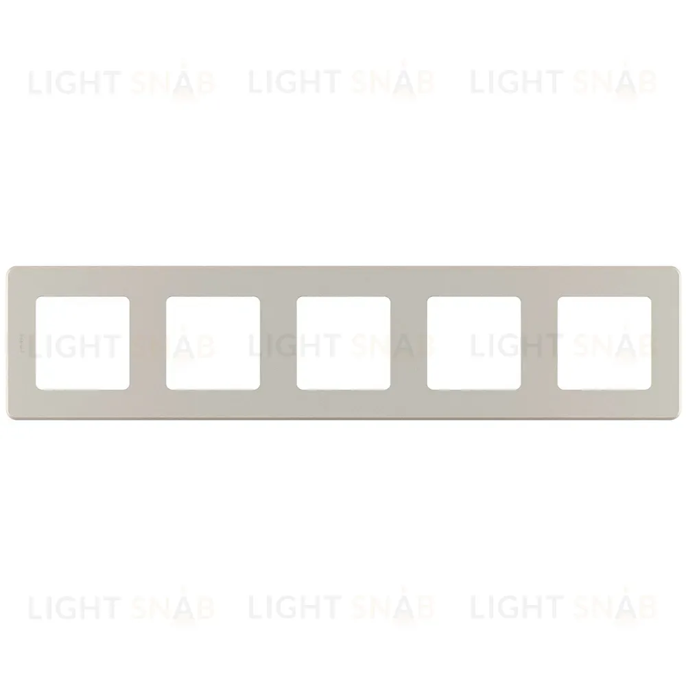 Рамка пятиместная Legrand Inspiria 673978 673978