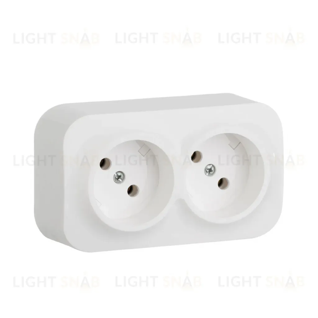 Розеточный блок двойной б/з Legrand Quteo 782231 782231