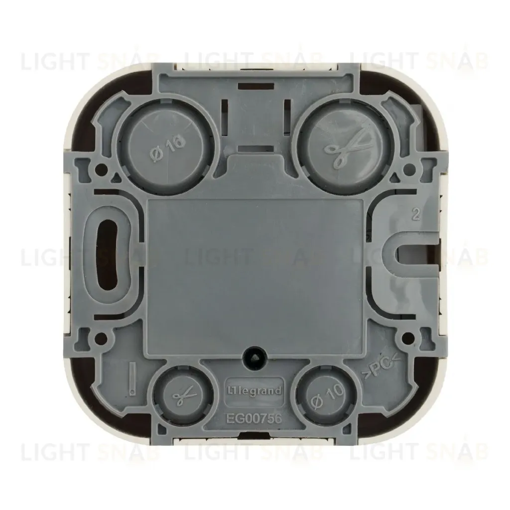 Розетка двойная RJ11+RJ45 Legrand Quteo 782251 782251