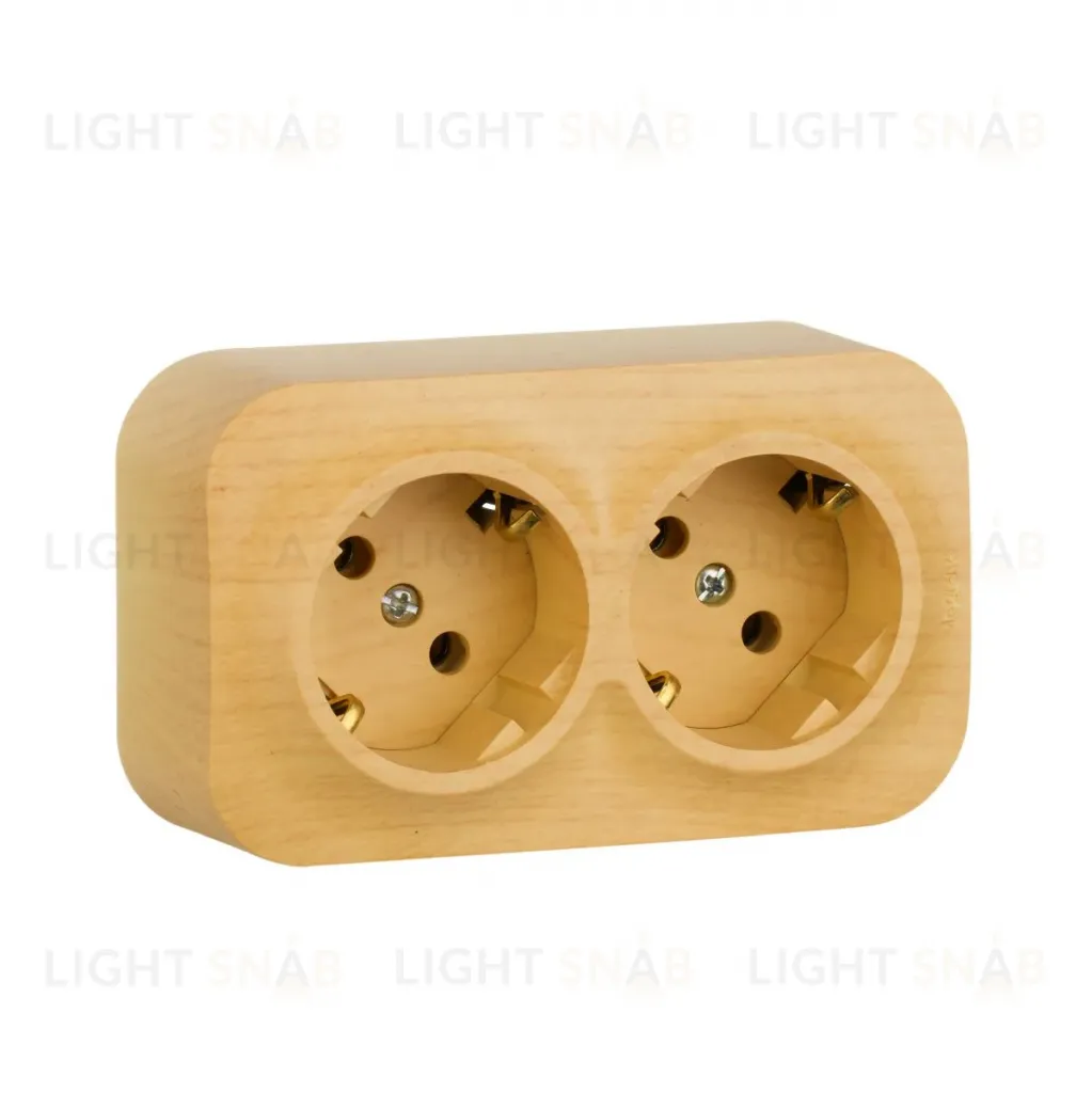 Розеточный блок двойной с/з Legrand Quteo 782293 782293