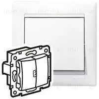 Переключатель двухклавишный Legrand Valena Classic 694266 694266