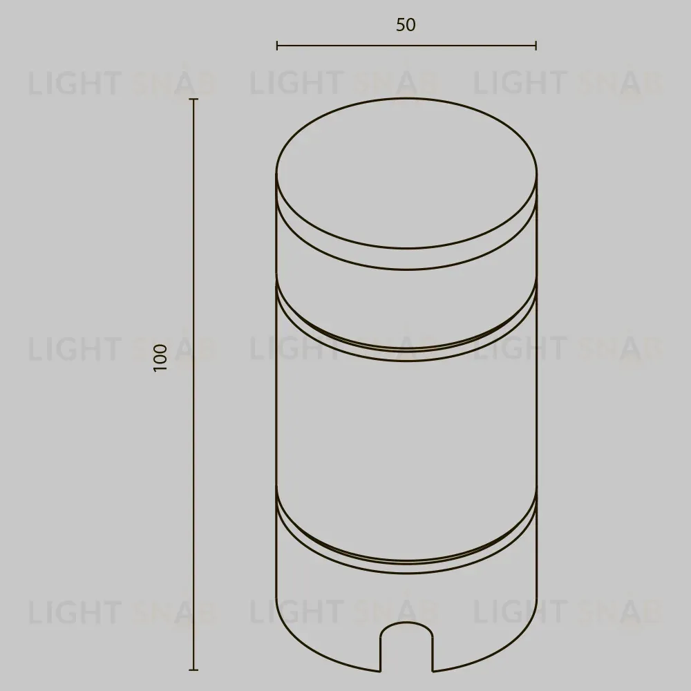 Ландшафтный светильник Maytoni Brill O474FL-L2GF3K O474FL-L2GF3K